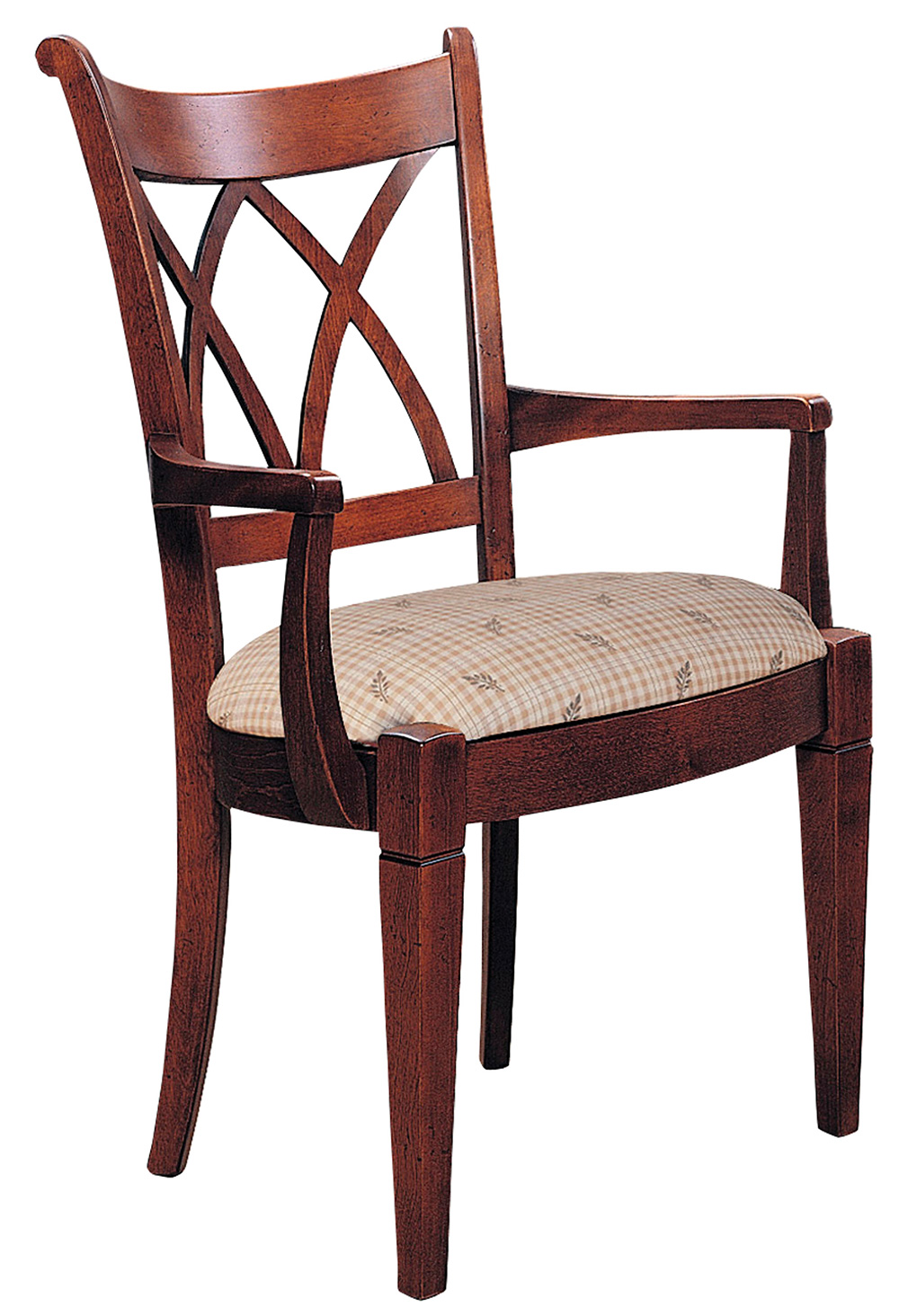 Stickley Lafayette Lattice Arm Chair Flegel's Home Furnishings