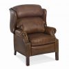 Hancock and Moore Browning Bustle Back High-Leg Recliner