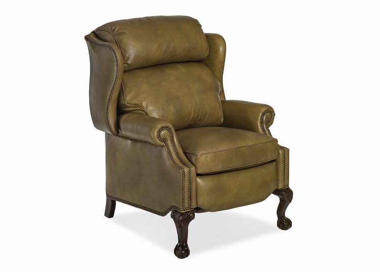 Hancock and Moore Sterling Bustle Back High-Leg Recliner 1 Hancock and Moore Sterling Bustle Back High-Leg Recliner