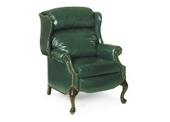 Hancock and Moore Alexander Bustle Back High-Leg Recliner