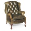 Hancock and Moore Sterling Tufted Wing Chair Recliner
