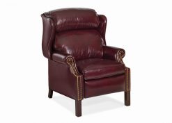 Hancock and Moore Woodbridge Wing Chair Power Recliner
