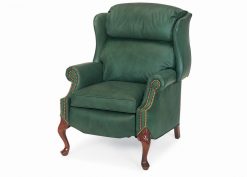 Hancock and Moore Haworth Wing Chair Power Recliner