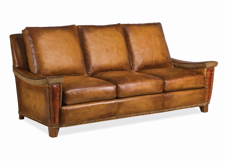 Hancock and Moore Nordic Sofa w/ Viking Arms 1 Hancock and Moore Nordic Sofa w/ Viking Arms