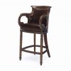Hancock and Moore Jockey Club Swivel Bar Stool