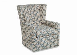 Hancock and Moore Homer Swivel Button Back Chair