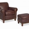 Hancock and Moore Meadows Chair and Ottoman