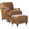 Hancock and Moore Bradley Chair and Ottoman