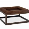 Hancock and Moore Hub Ottoman