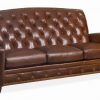 Hancock and Moore French Curve Sofa w/ lacing
