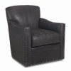 Hancock and Moore Parker Quilted Swivel Chair