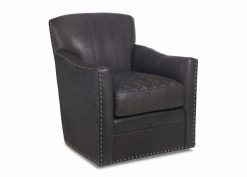 Hancock and Moore Parker Quilted Swivel Chair