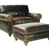 Hancock and Moore Settlement Chair and Ottoman