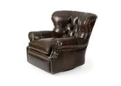 Hancock and Moore Author Swivel Chair