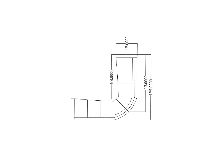Hancock and Moore Sundance Sectional Sketch 1 Hancock and Moore Sundance Sectional Sketch