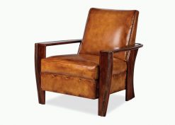 Hancock and Moore Adirondack Ribbed Belt Chair