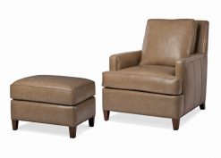 Hancock and Moore Ricki Chair and Ottoman