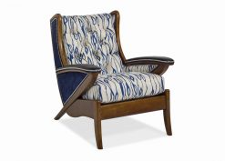 Hancock and Moore Boomerang Tufted Chair