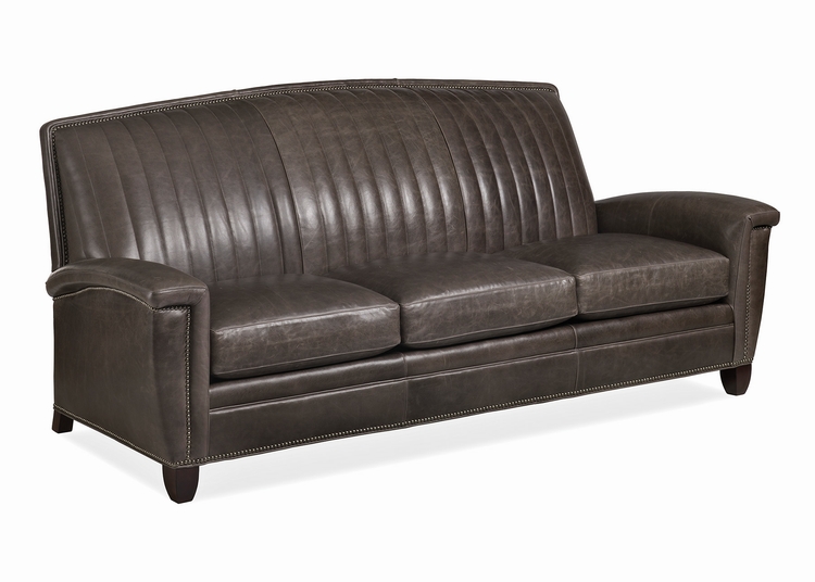 Hancock and Moore French Curve Channel Back Sofa 1 Hancock and Moore French Curve Channel Back Sofa