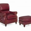 Hancock and Moore Westwood Tilt Back Chair and Ottoman