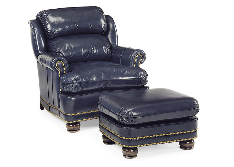 Hancock and Moore Austin Chair and Ottoman 1 Hancock and Moore Austin Chair and Ottoman