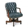 Hancock and Moore Georgetown Tufted Swivel-Tilt Chair