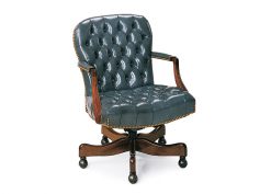 Hancock and Moore Georgetown Tufted Swivel-Tilt Chair