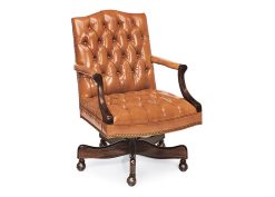 Hancock and Moore Norfolk Tufted Swivel-Tilt Chair