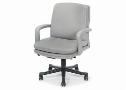 Hancock and Moore Marquis Low-Back Open Arm Swivel-Tilt Pneumatic Lift Chair