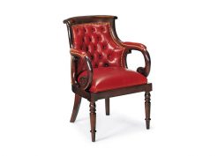 Hancock and Moore Jockey Club Tufted Chair