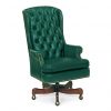 Hancock and Moore Freeman Tufted Swivel-Tilt Chair