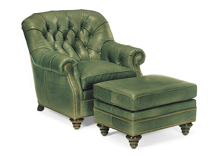 Hancock and Moore Armstrong Chair and Ottoman 1 Hancock and Moore Armstrong Chair and Ottoman