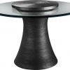 Baker Katoucha Center Table w/ 24" Lazy Susan