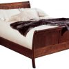 Stickley Panel Sleigh Bed