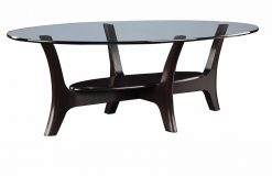 Stickley High Line Oval Cocktail Table