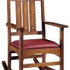 Stickley Harvey Ellis Rocker, with Inlay