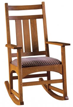 Stickley Harvey Ellis Rocker, no Inlay