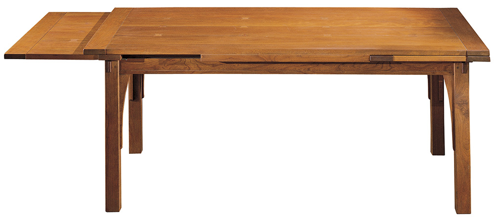 Stickley Mission Drawtop Dining Table - Flegel's Home Furnishings