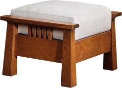 Stickley Park Slope Ottoman
