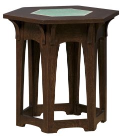Stickley Gus Tile Top Tabouret