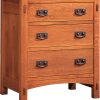 Stickley Three Drawer Night Stand