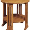 Stickley Round End Table