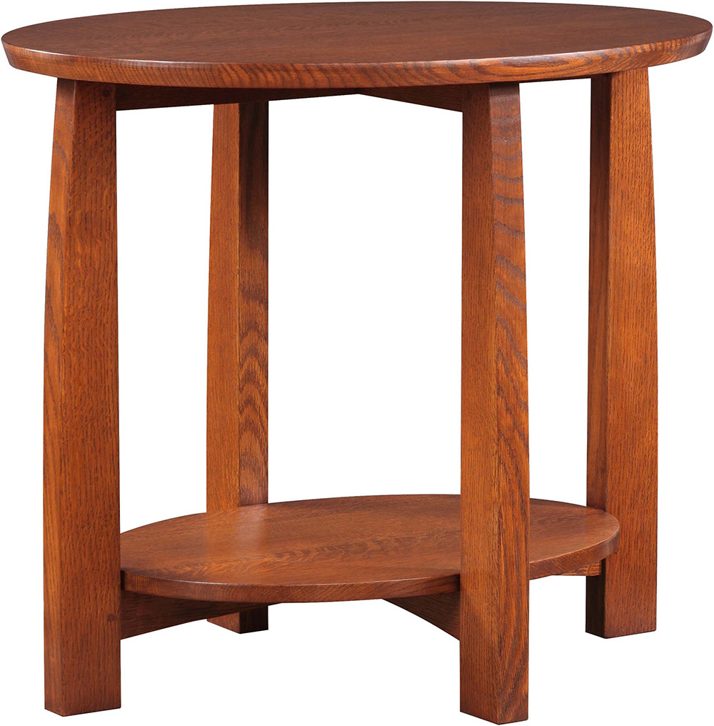Stickley Highlands Oval End Table Flegel's Home Furnishings