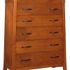 Stickley Oak Knoll Tall Chest
