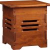 Stickley Arroyo Storage Tabouret Table